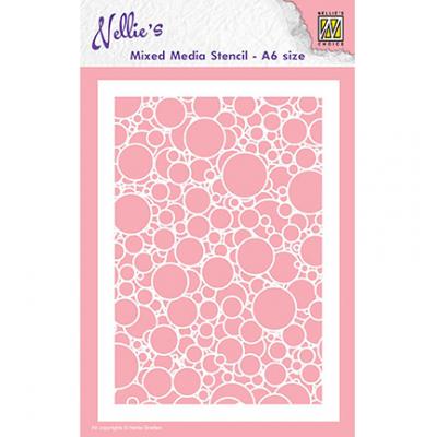 Nellie's Choice Stencil - Bubbles